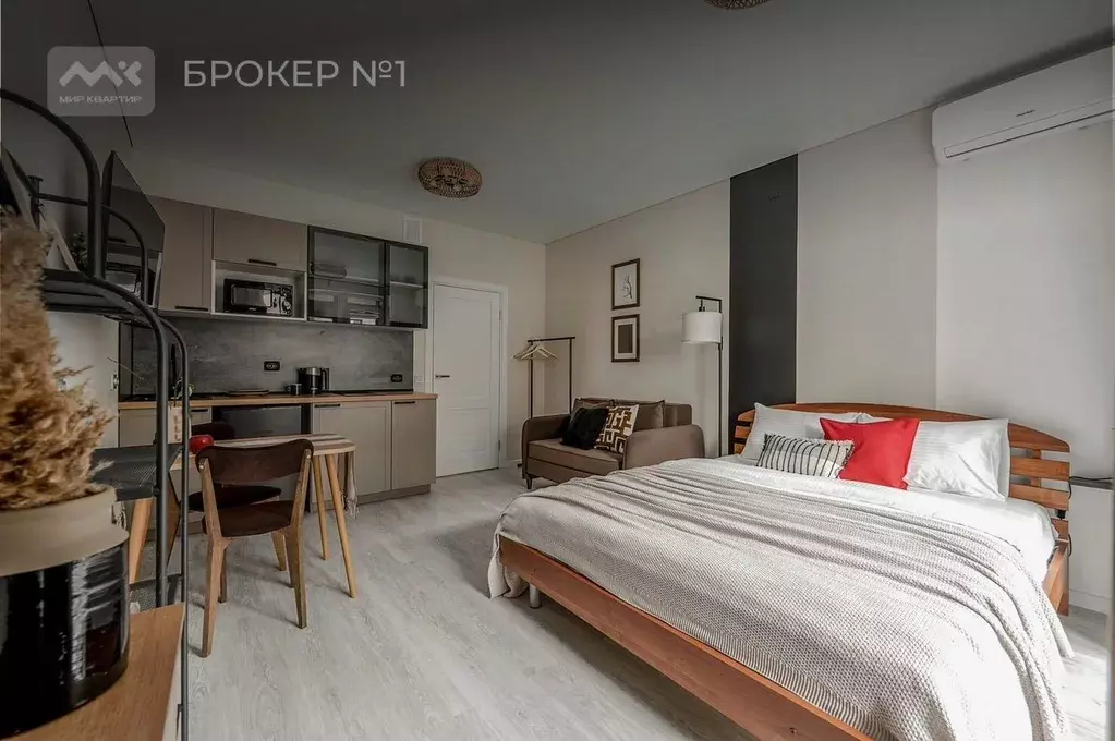 Студия Санкт-Петербург Уральская ул., 23 (20.0 м) - Фото 2