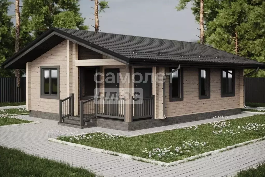 Дом в Томская область, Томский район, д. Казанка  (70 м) - Фото 1