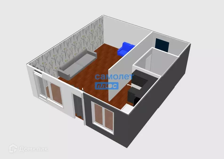 Продаётся 1-к квартира, 30.3 м - Фото 1