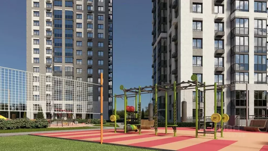 2-к кв. Липецкая область, Липецк Манеж мкр, Дуэт жилой комплекс (61.7 ... - Фото 1