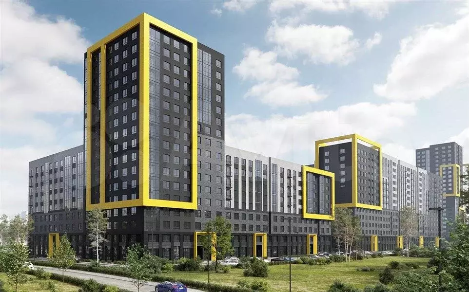 2-к. квартира, 58,8 м, 12/24 эт. - Фото 1