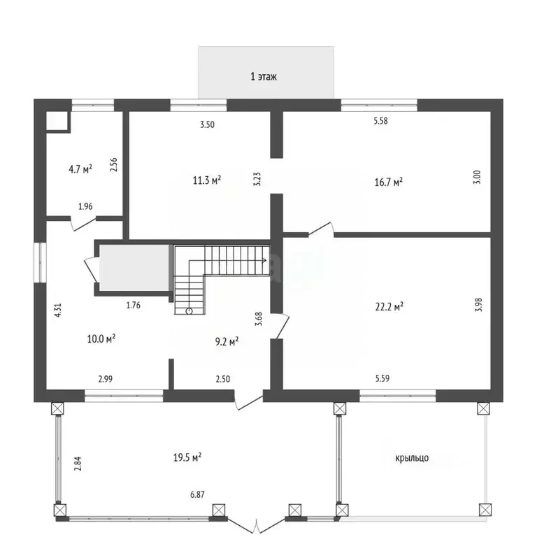 Дом в Владимирская область, Судогодский муниципальный округ, пос. Бег ... - Фото 2