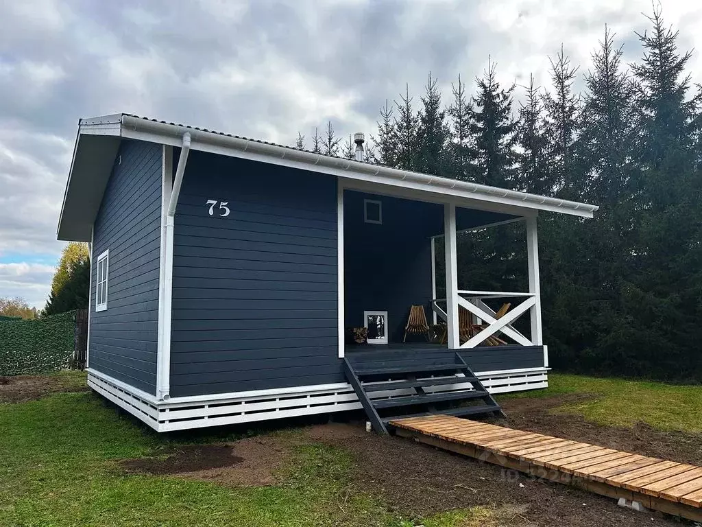 Дом в Вологодская область, д. Водогино ул. Семистрельная (42 м) - Фото 1