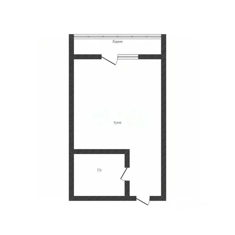 Студия Краснодарский край, Краснодар Тепличная ул., 62/1к1 (19.5 м) - Фото 1