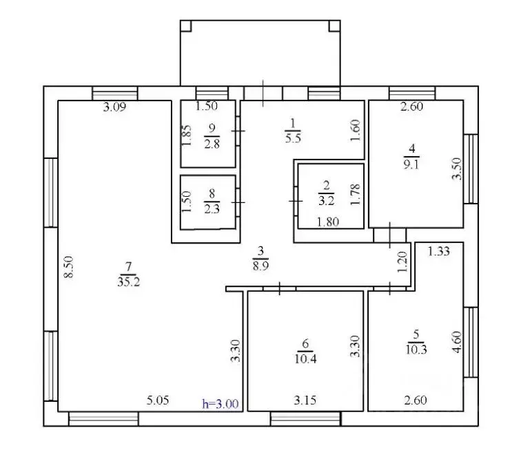 Дом в Амурская область, Благовещенский район, с. Чигири ул. Высокая ... - Фото 2