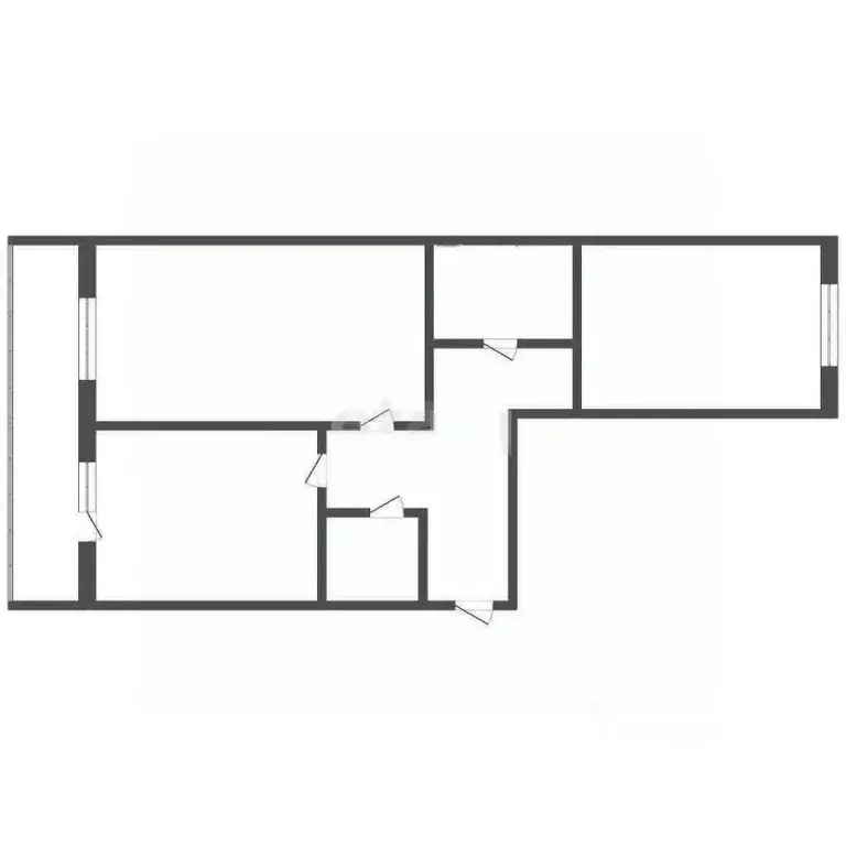 3-к кв. Кемеровская область, Кемерово ул. 2-я Заречная, 9 (64.1 м) - Фото 2