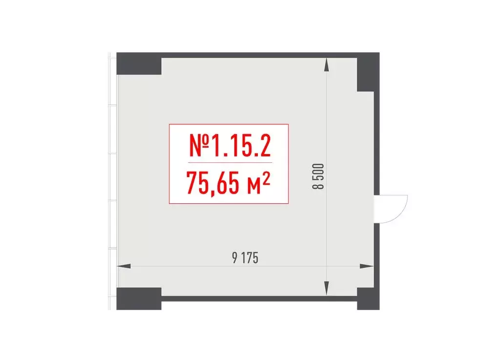 Офис (75.65 м) - Фото 1