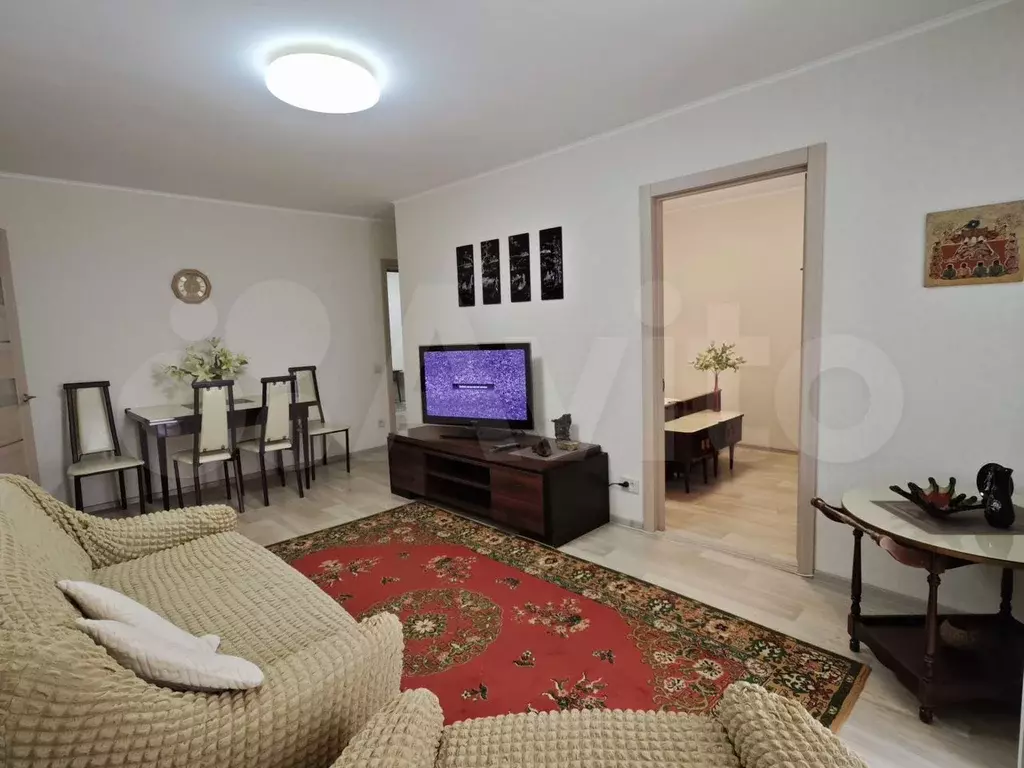 3-к. квартира, 60 м, 2/5 эт. - Фото 1