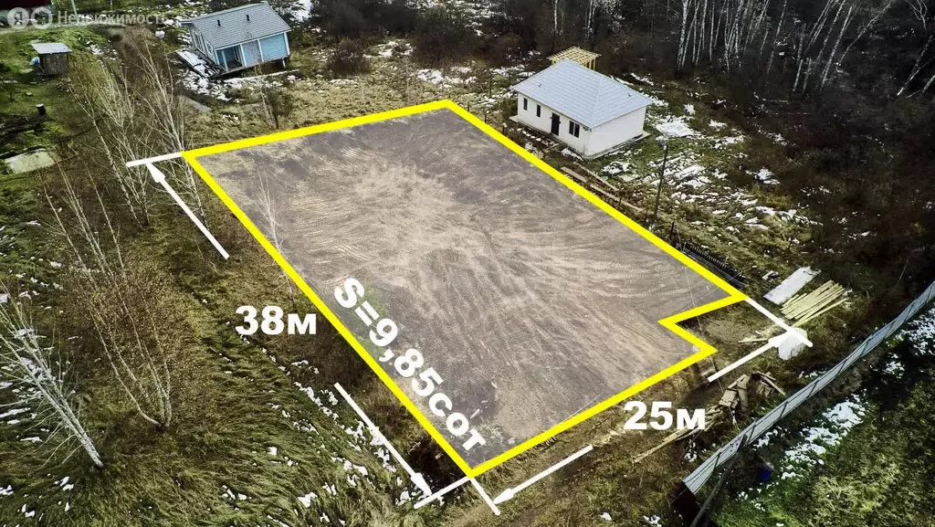 Участок в Корнилово, микрорайон Красная горка, Яблоневый переулок ... - Фото 1