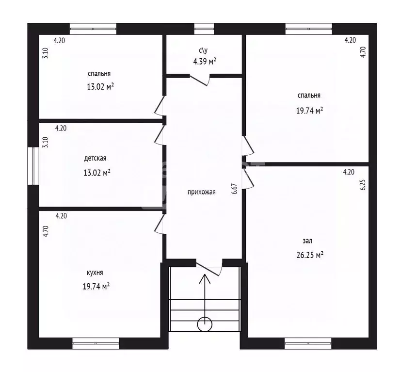 Дом в Дагестан, Дербент ул. Нанейшвили, 66 (140 м) - Фото 2