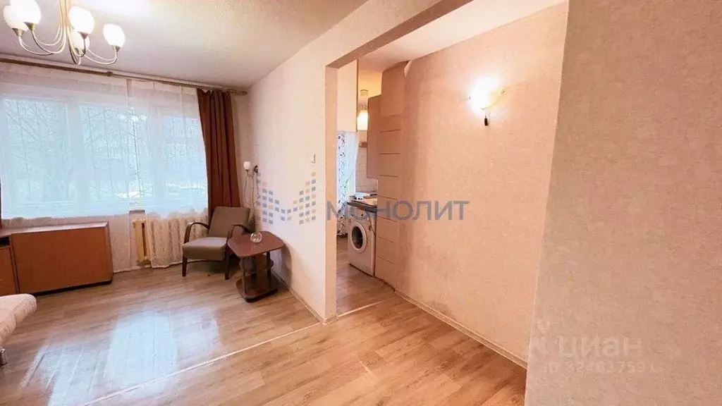 3-к кв. Нижегородская область, Нижний Новгород ул. Надежды Сусловой, ... - Фото 2