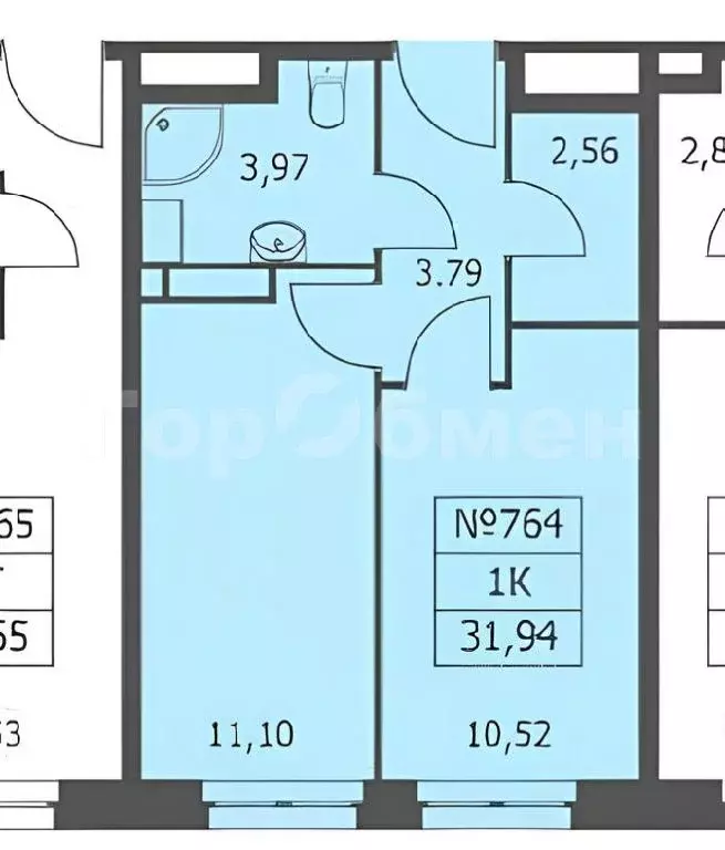 Продается 1-комнатная квартира - Фото 1