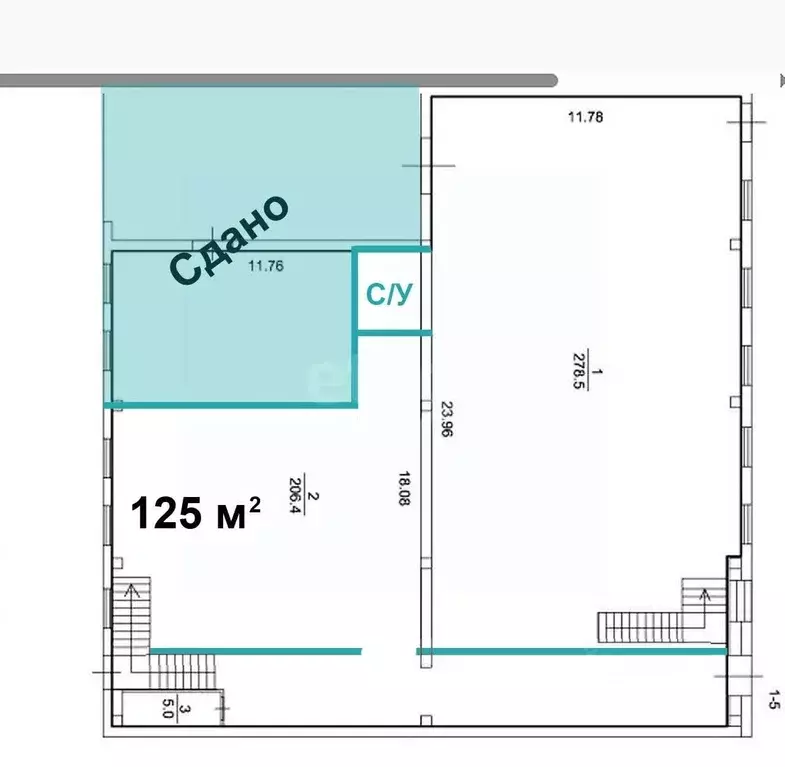 Офис в Томская область, Томск Комсомольский просп., 68/2 (125 м) - Фото 1