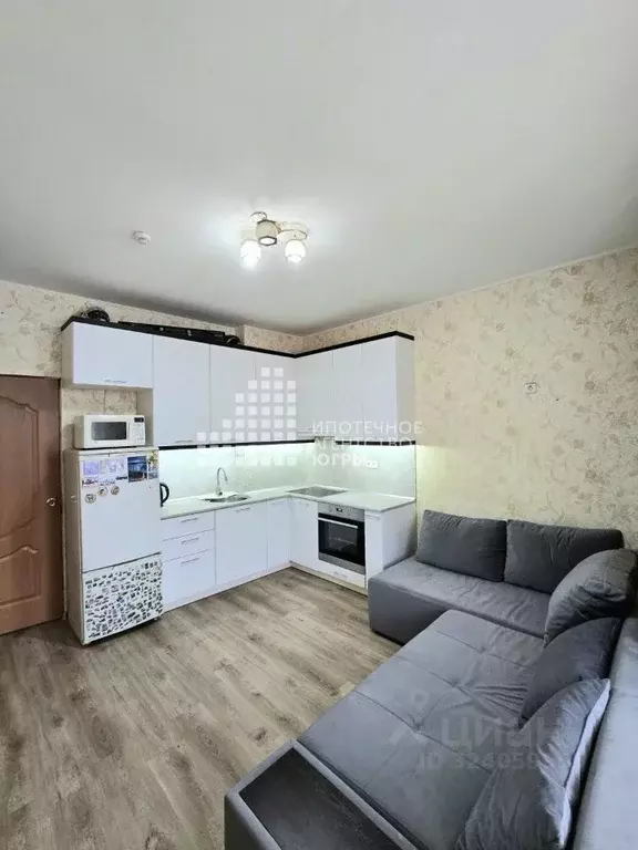 1-к кв. Ханты-Мансийский АО, Ханты-Мансийск Учхоз мкр, ул. Молодежная, ... - Фото 1