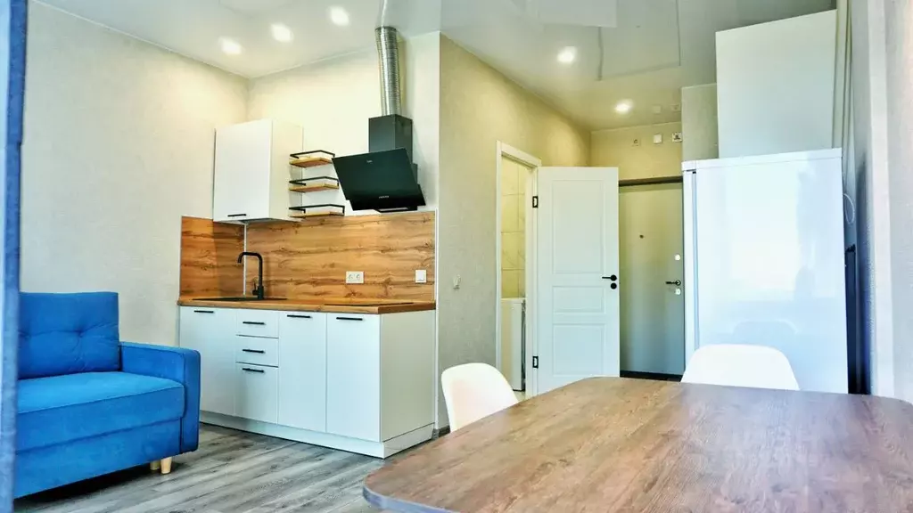 Студия Пермский край, Пермь Теплогорская ул., 24к2 (27.0 м) - Фото 1