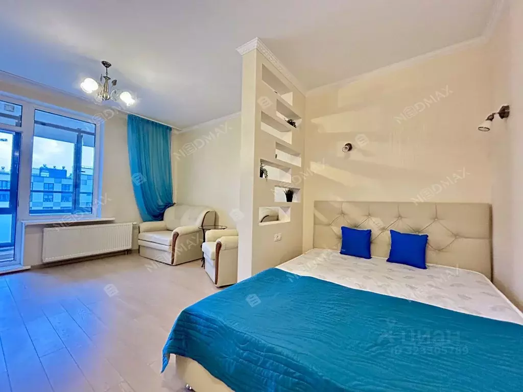 1-к кв. Санкт-Петербург Полтавский проезд, 2 (45.0 м) - Фото 1