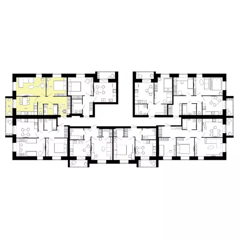 2-к кв. Костромская область, Кострома ул. 8-я Рабочая, 4 (60.9 м) - Фото 1