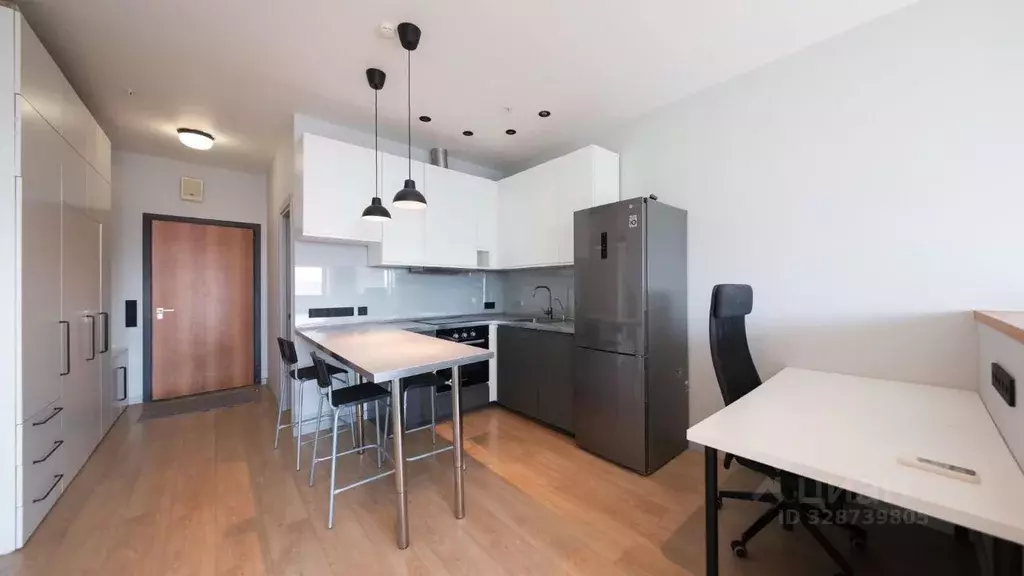 Студия Москва Ходынский бул., 2 (32.6 м) - Фото 1