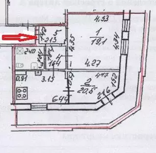 2-к кв. Санкт-Петербург Мытнинская ул., 2 (50.0 м) - Фото 1