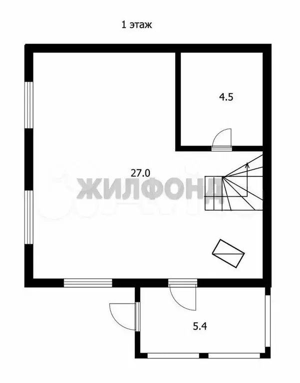 Дача 69,1 м на участке 6 сот. - Фото 1