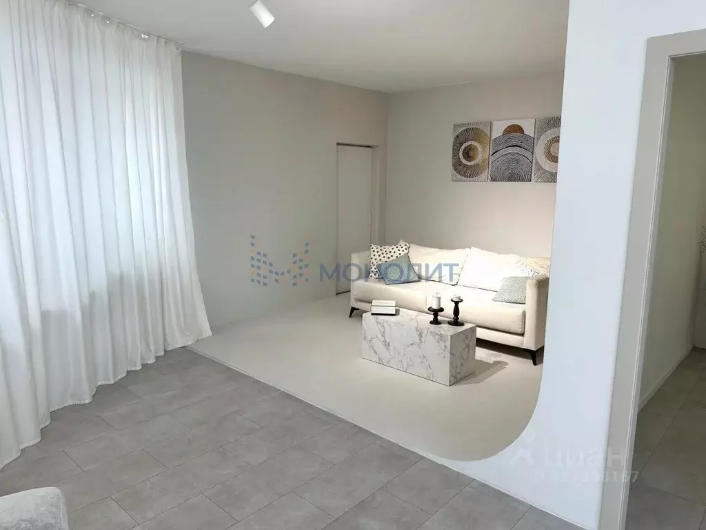 3-к кв. Чувашия, Чебоксары ул. Калинина, 93 (82.6 м) - Фото 2