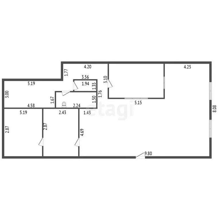Офис (165 м) - Фото 1