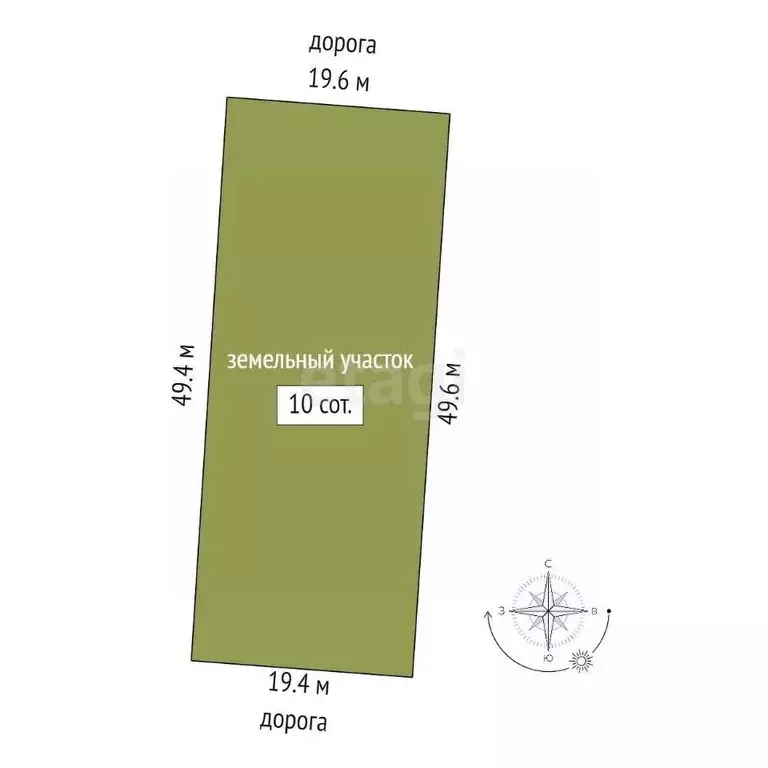 Участок в Крым, Ленинский район, с. Мысовое ул. Песчаная (10.0 сот.) - Фото 2