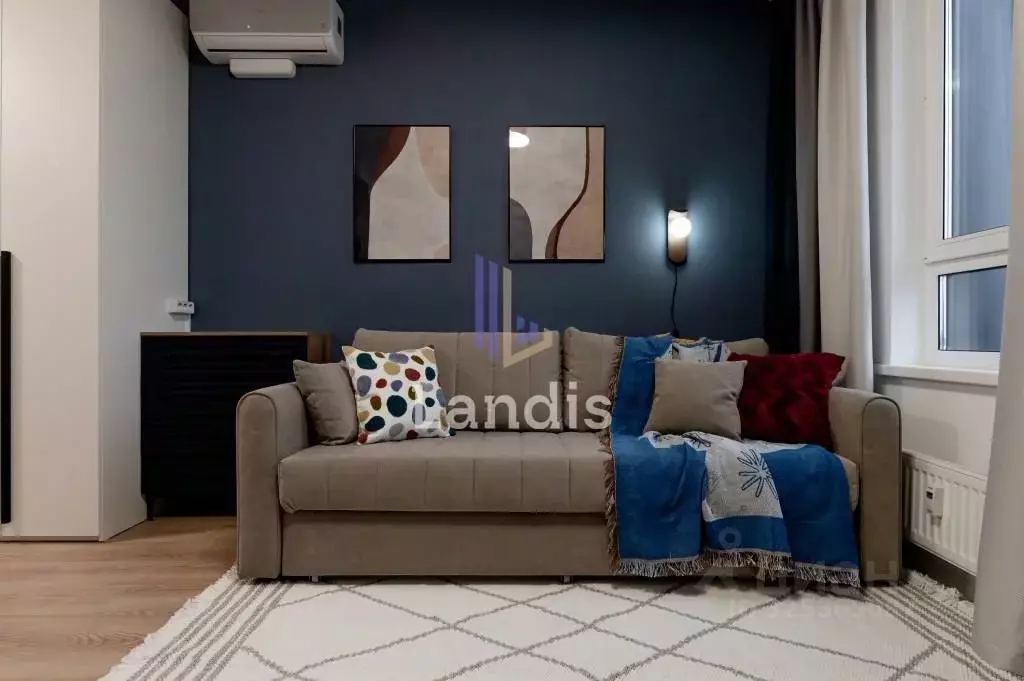 Студия Московская область, Домодедово городской округ, с. Ям ул. ... - Фото 1