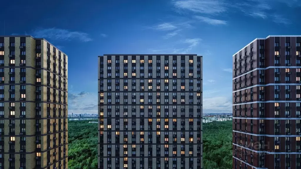 1-к кв. Москва Парксайд жилой комплекс, 2 (41.5 м) - Фото 1