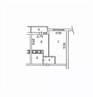 1-к кв. Пензенская область, Пенза ул. Героя России Сергеева, 2 (28.0 ... - Фото 2