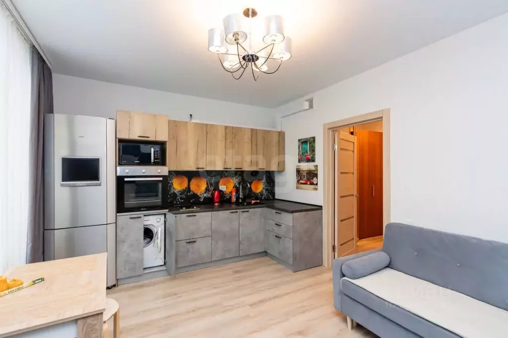 Студия Тюменская область, Тюмень ул. Фармана Салманова, 10 (26.0 м) - Фото 1