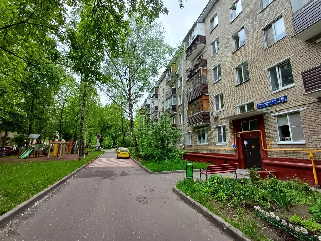 2-к кв. Москва 2-я Владимирская ул., 16К4 (42.0 м) - Фото 0