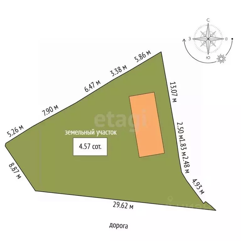 Дом в Крым, Ялта ул. Большевистская, 43 (50 м) - Фото 2