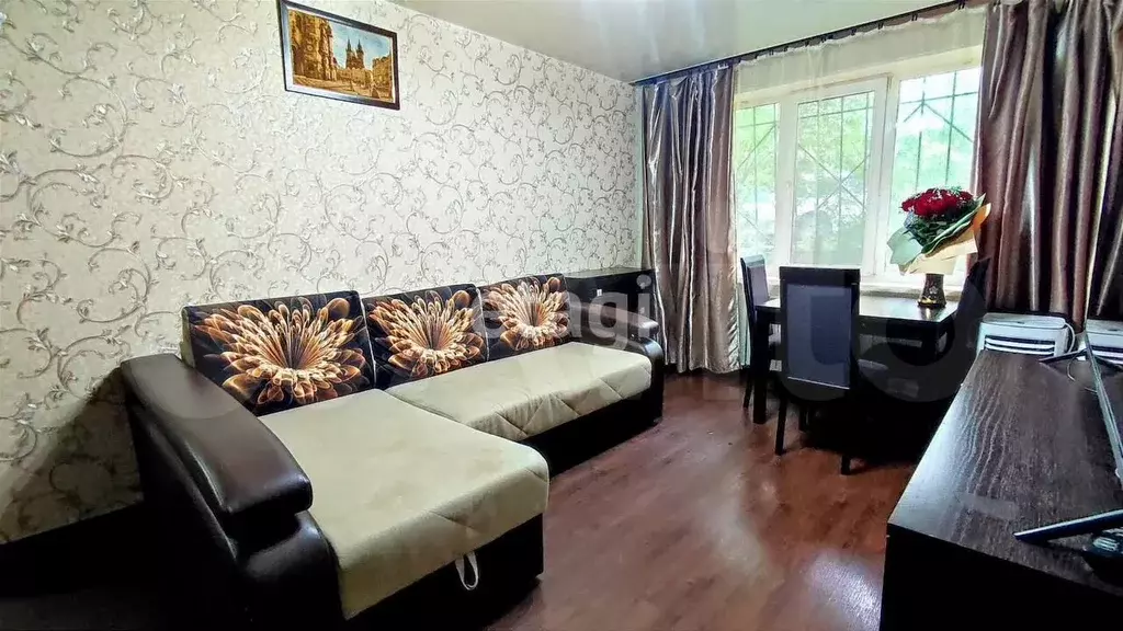 3-к. квартира, 47,6 м, 1/5 эт. - Фото 0