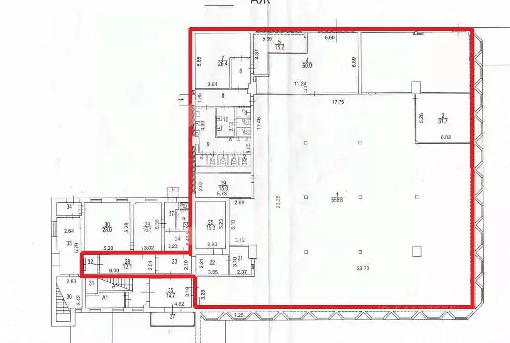 Офис в Москва Алтуфьевское ш., 1 (888 м) - Фото 2