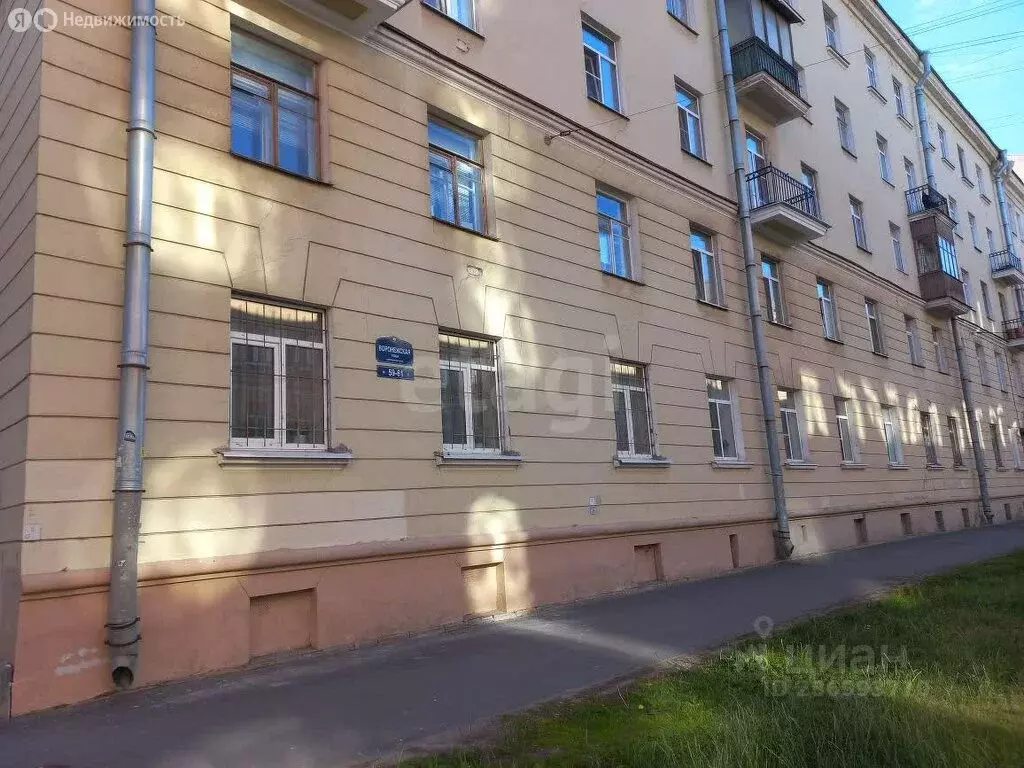 2-комнатная квартира: Санкт-Петербург, Воронежская улица, 59-61 (65 м) - Фото 0