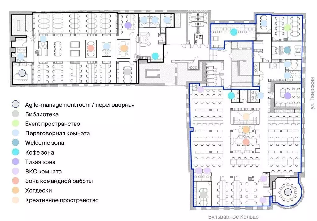Офис в Москва Тверская ул., 16С1 (720 м) - Фото 1