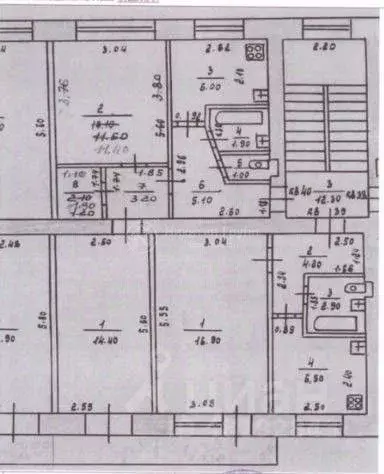 2-к кв. Нижегородская область, Нижний Новгород Донецкая ул., 5 (44.9 ... - Фото 2