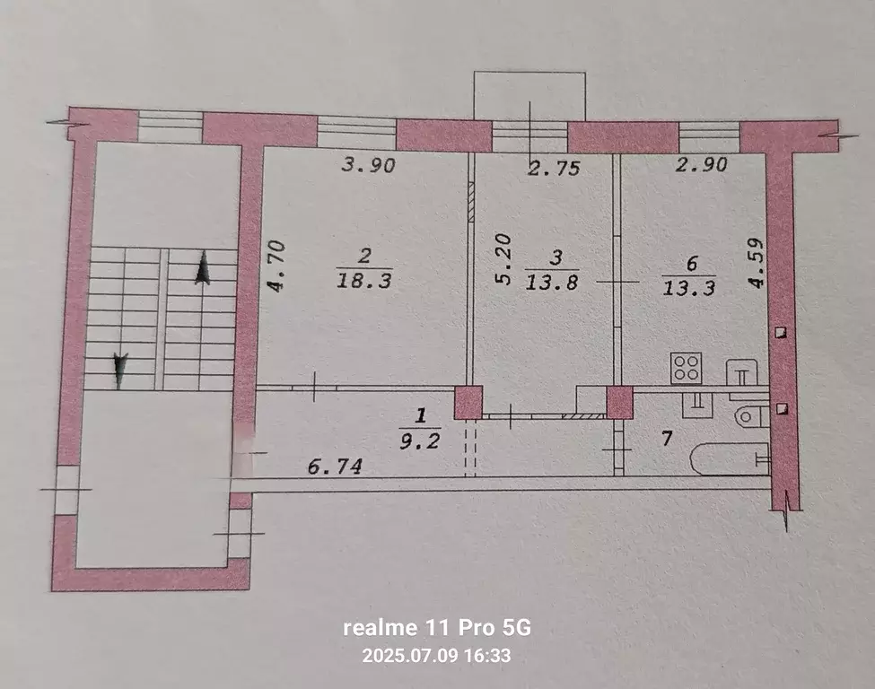 Продаётся 2-к квартира, 60 м - Фото 0