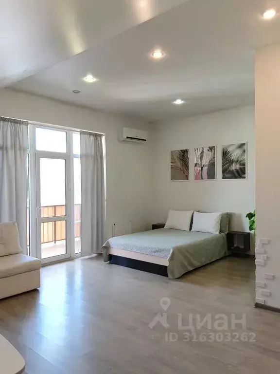 Студия Краснодарский край, Краснодар просп. Гете, 3 (42.0 м) - Фото 0