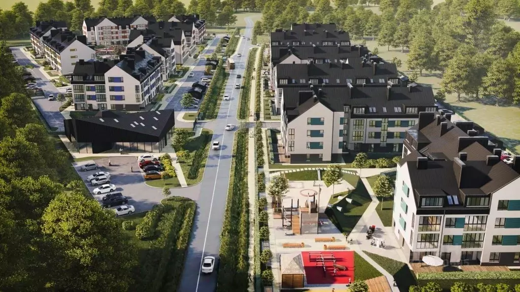 2-к кв. Калининградская область, Гурьевский муниципальный округ, пос. ... - Фото 1