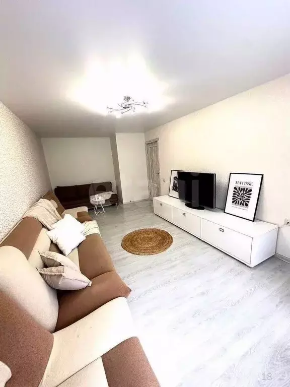 2-к кв. Башкортостан, Уфимский район, с. Миловка ул. Аксакова, 7 (56.0 ... - Фото 1