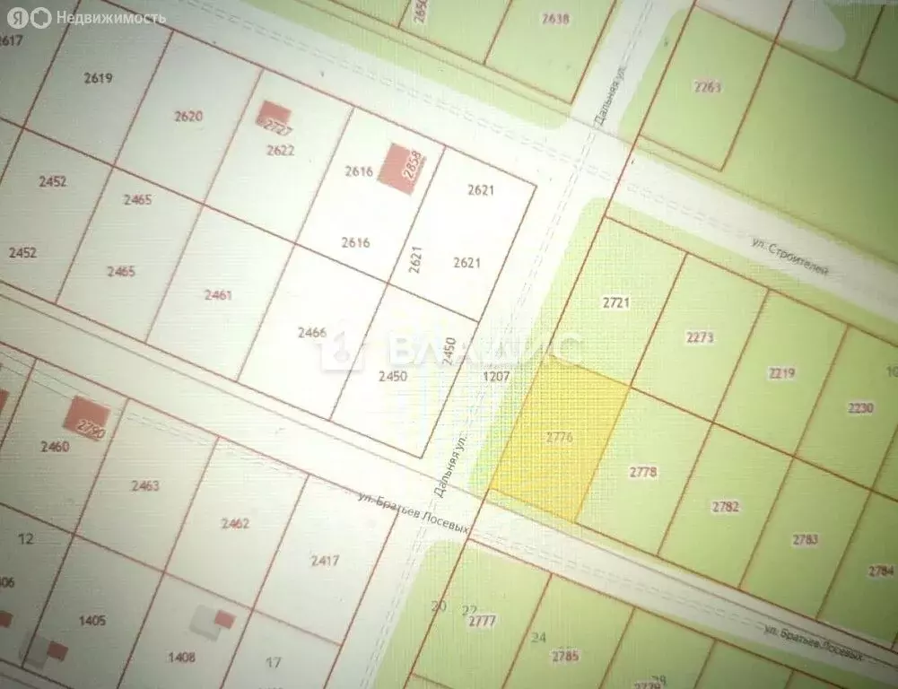 Участок в Собинка, улица Братьев Лосевых (10 м) - Фото 2