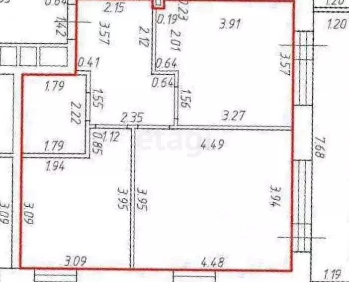 2-к кв. Татарстан, Казань Бухарская ул., 32к3 (53.0 м) - Фото 2
