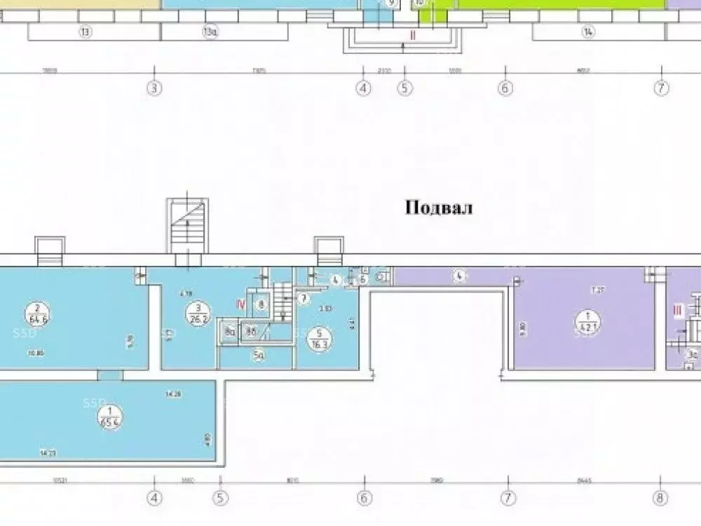 Помещение свободного назначения в Москва Ленинский просп., 77к1 (272 ... - Фото 2
