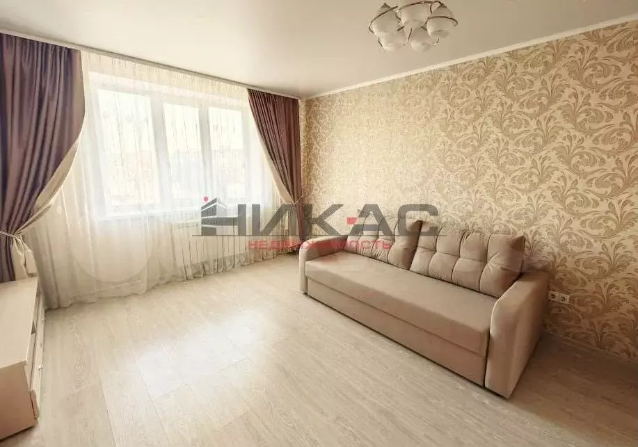 1-к. квартира, 35 м, 4/5 эт. - Фото 1