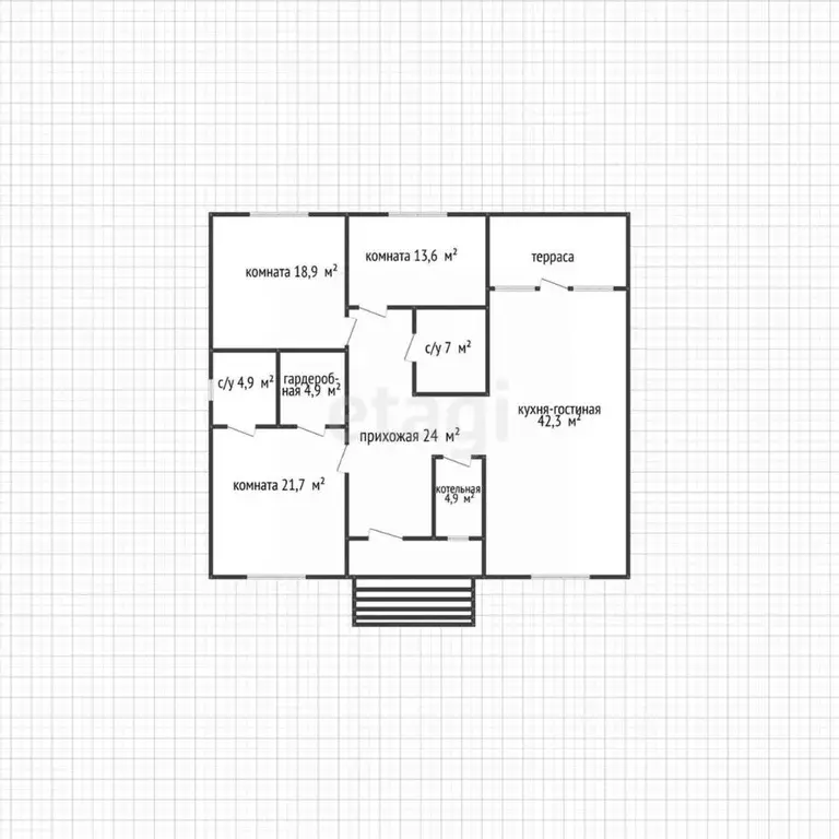 Дом в Адыгея, Майкоп городской округ, пос. Северный ул. Новоселов (136 ... - Фото 2