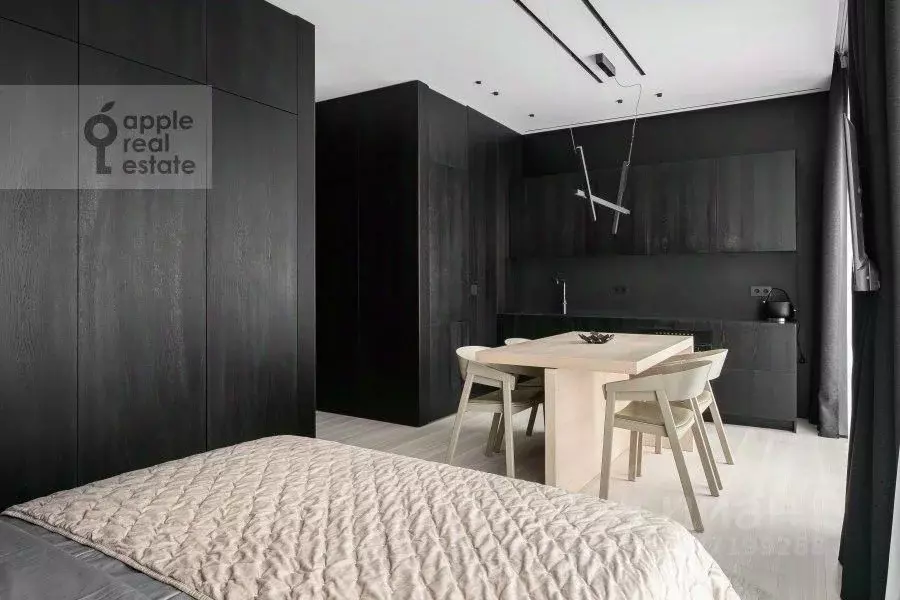 Студия Москва ул. 1-я Ямского Поля, 1к1 (33.0 м) - Фото 1