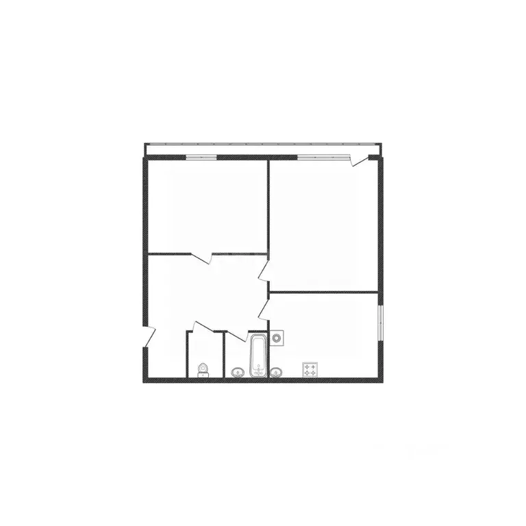 2-к кв. Смоленская область, Ярцево Автозаводская ул., 10 (49.0 м) - Фото 2