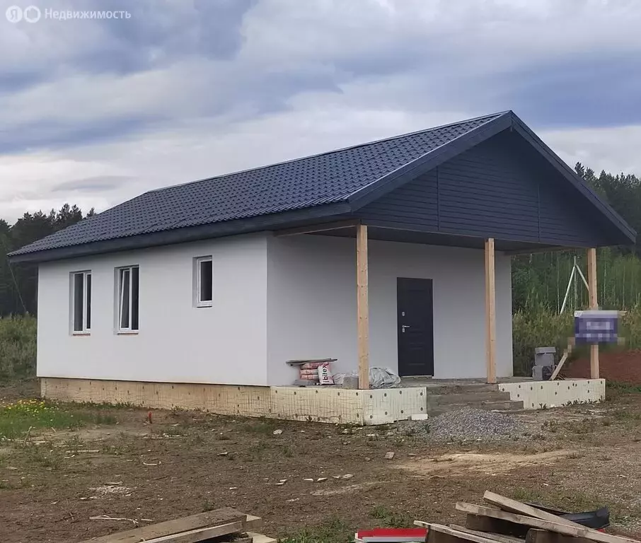Дом в Свердловская область, Сысертский муниципальный округ, деревня ... - Фото 0